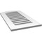 Ekena Millwork Arch Top Surface Mount PVC Gable Vent: Non-Functional, w/ 3-1/2"W x 1"P Standard Frame, 18"W x 32"H GVPAR18X3201SN - alternate 3